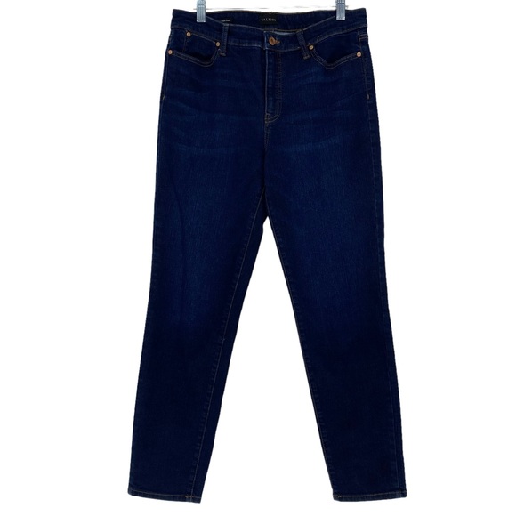 Talbots Denim - Talbots dark blue slim ankle jeans wms size 12